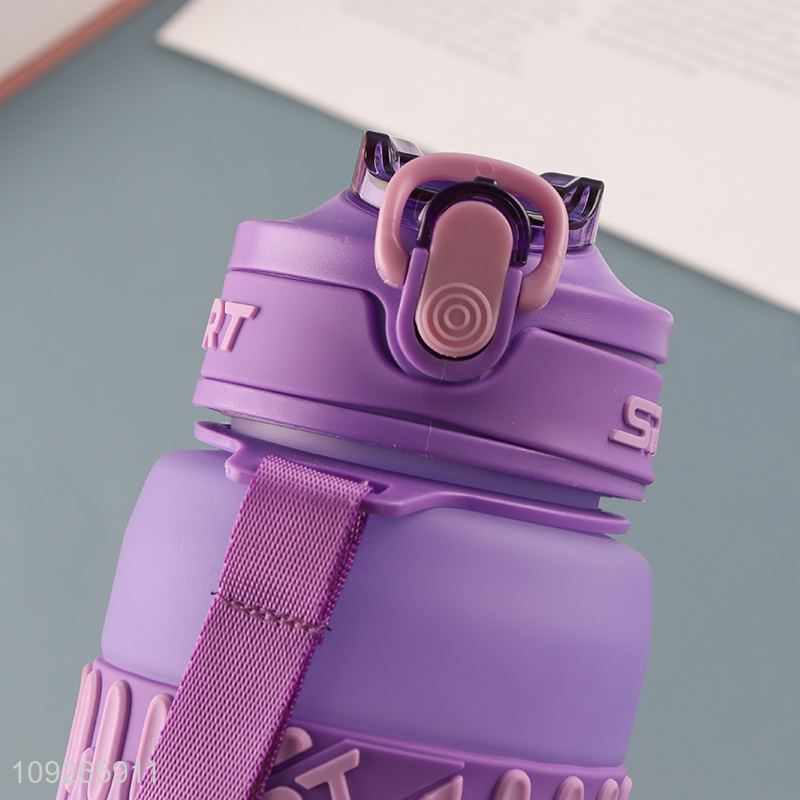 Factory Supply Plastic Water Bottle Portable Leakproof Plastic Sports Water Bottle