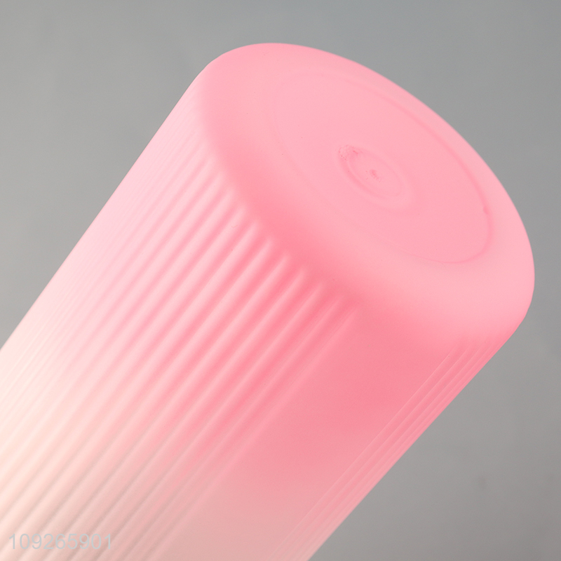 China Imports Portable Outdoor Plastic Sports Water Bottle with Flip Top Lid