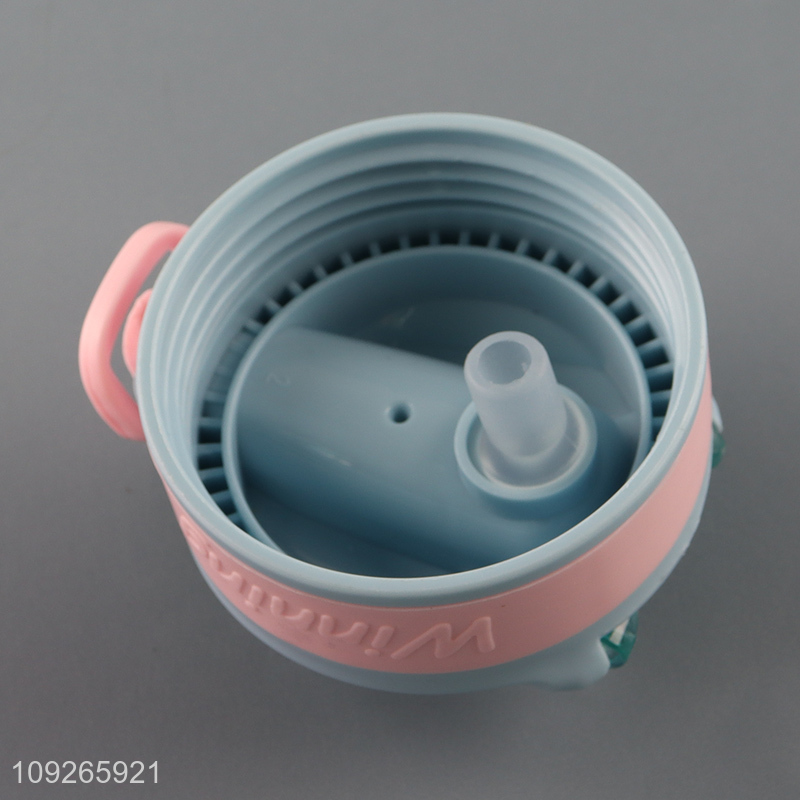 New Product Large Capacity Plastic Sports Water Bottle Sippy Cup with Straw