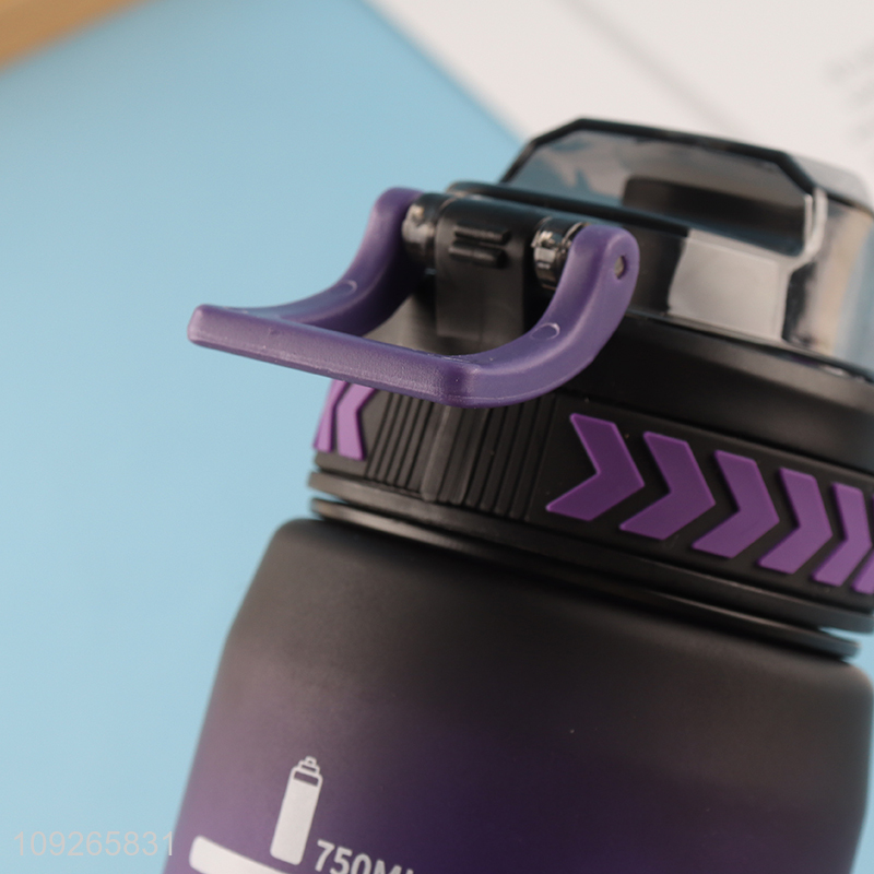 Wholesale Portable Large Capacity Plastic Sports Water Bottle for Gym Fiteness