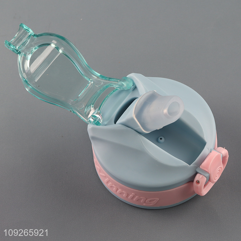 New Product Large Capacity Plastic Sports Water Bottle Sippy Cup with Straw