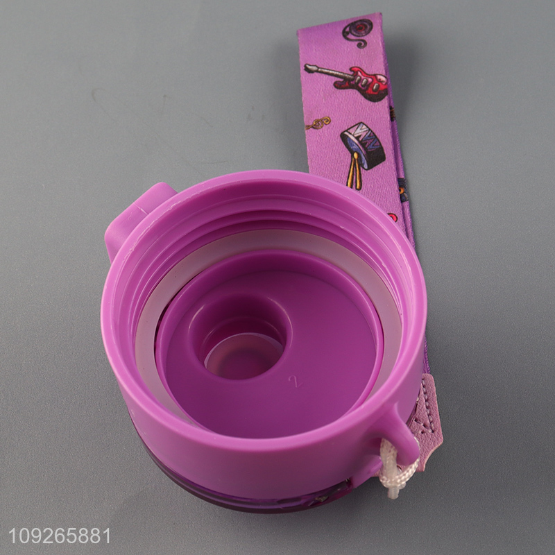 High Quality Custom Print Plastic Water Bottle with Handle for Home Office