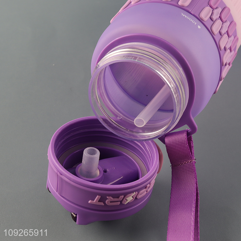 Factory Supply Plastic Water Bottle Portable Leakproof Plastic Sports Water Bottle