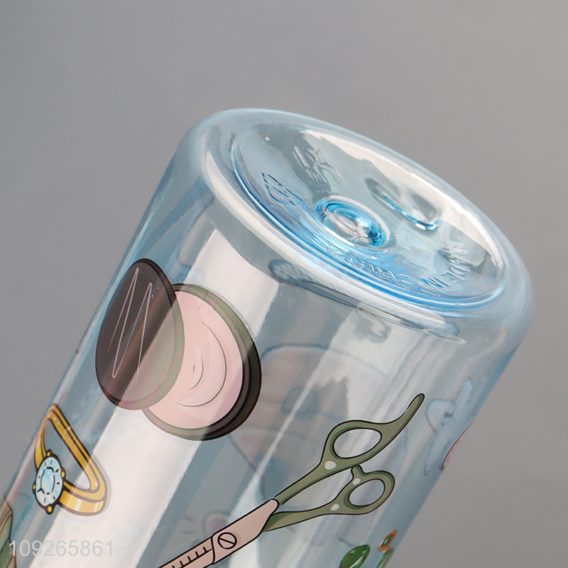 New Product Plastic Water Bottle Custom Logo Plastic Water Bottle with Straw