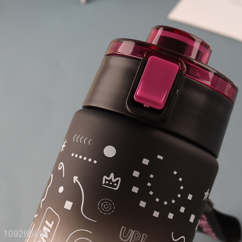 Hot Selling Large Capacity Plastic Water Bottle for Office Fitness Workouts