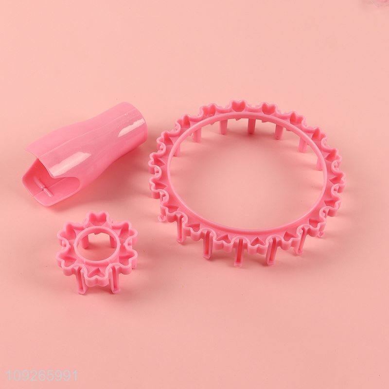 Low price fish shape children diy knitting toys creative toys for gifts