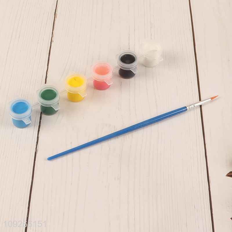 Low price dinosaur shape diy plaster paint set painting toys for children