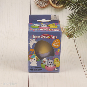 New arrival Easter egg rabbit growing egg toys children toys for sale