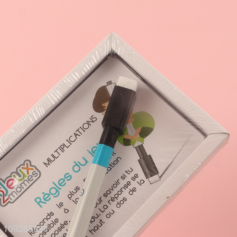 Hot items children educational multiplication arithmetic cards for sale