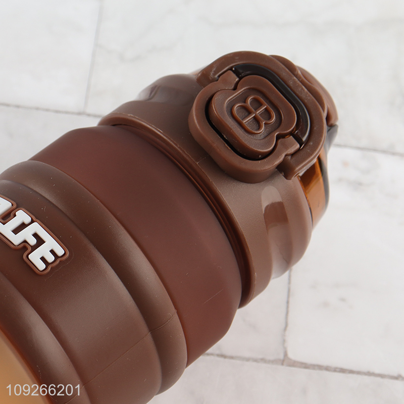 High Quality 1000Ml Water Bottle Portable Plastic Sports Water Bottle with Handle