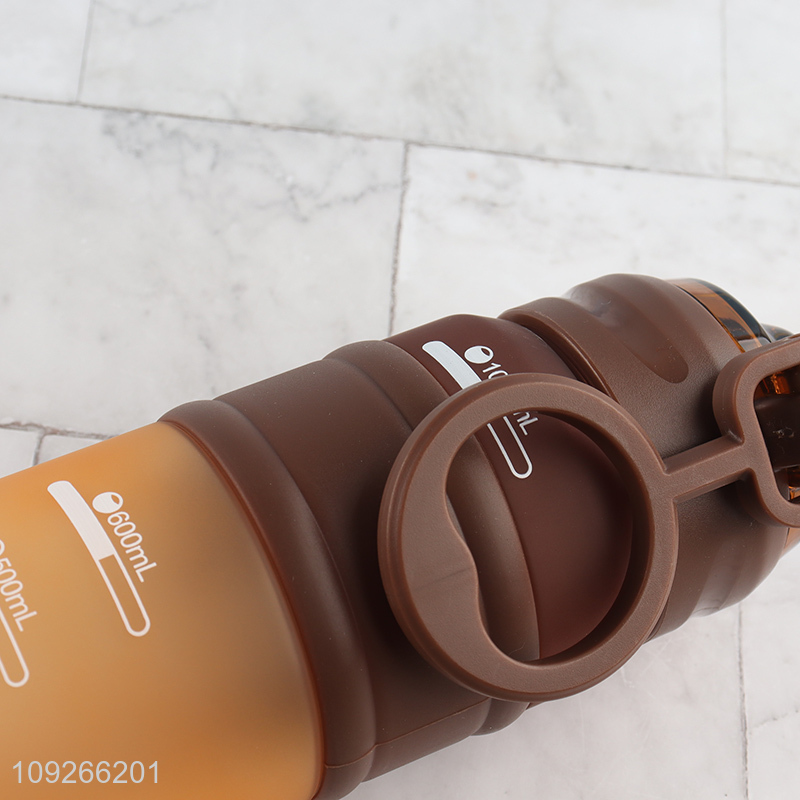 High Quality 1000Ml Water Bottle Portable Plastic Sports Water Bottle with Handle