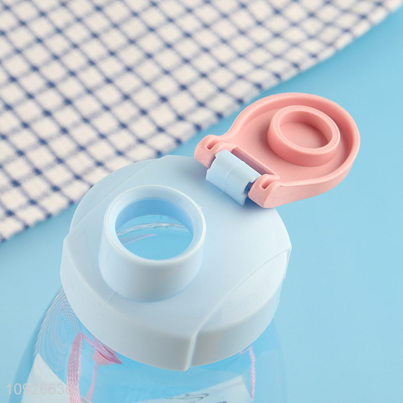 China Wholesale Kids Water Bottle Leakproof Plastic Water Bottle with Handle