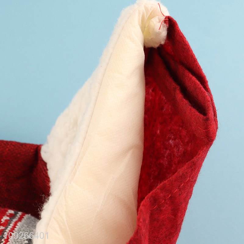 High Quality Christmas Stockings Santa Claus Christma Socks for Kids Gifts