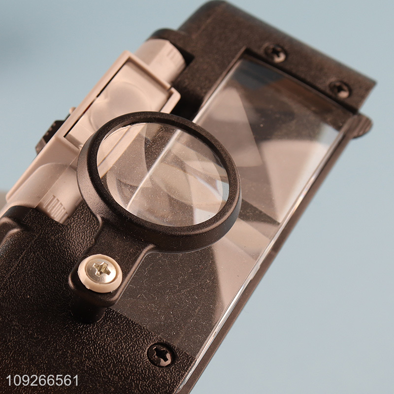 Factory Price LED Head Magnifier Headband Magnifying Glass with Light