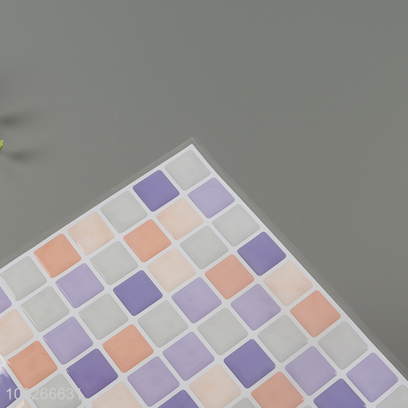 Top selling home kitchen bathroom self-adhesive wall panels wall sticker wholesale