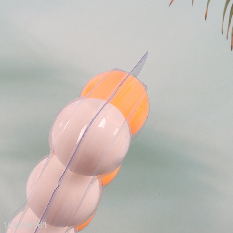 Most popular 6pcs professional indoor sports table tennis ball set