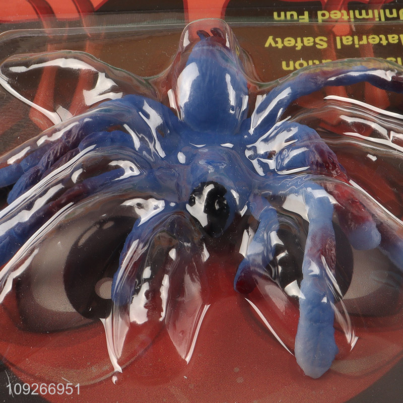 New arrival spider shape tpr squeeze toys color-changing toys for sale