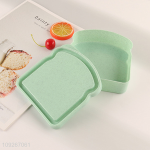Yiwu market home kitchen food container plastic bread storage box for sale