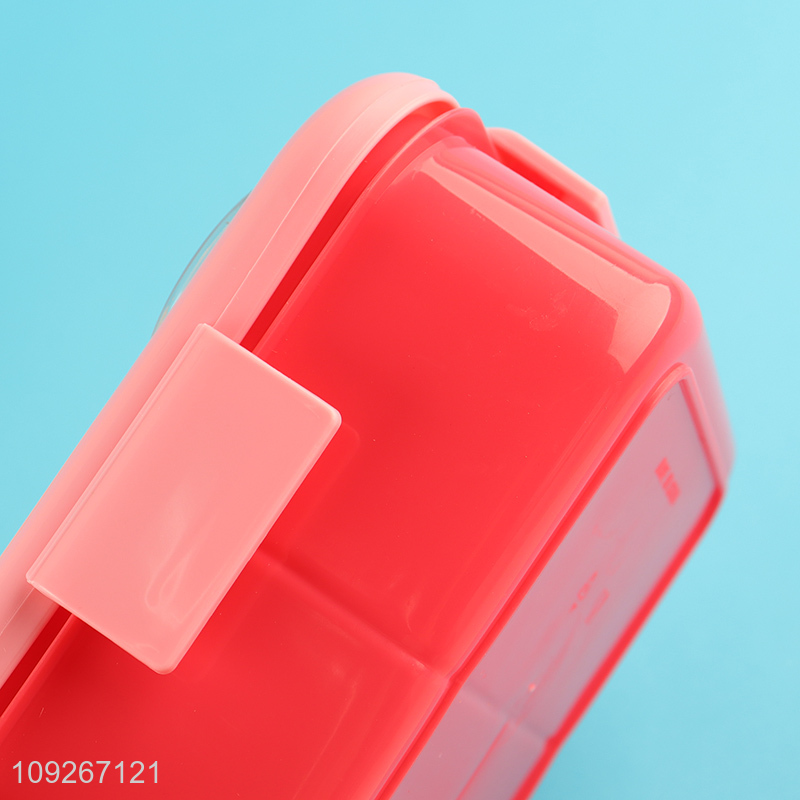 Factory price portable cartoon school kids lunch box set for sale