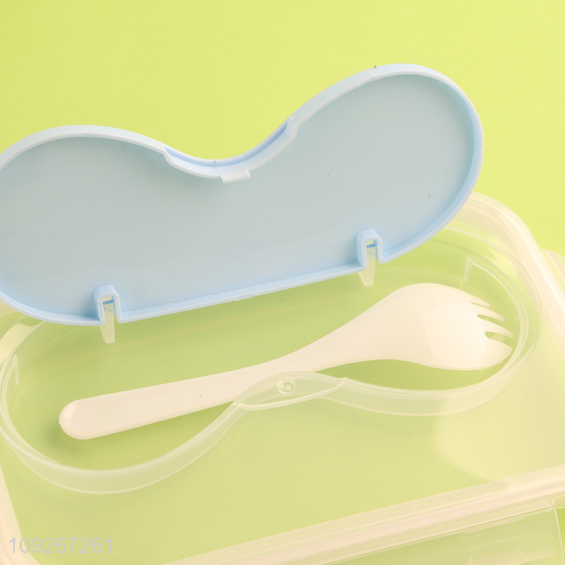 Best sale 2compartment stainless steel lunch box set for school kids