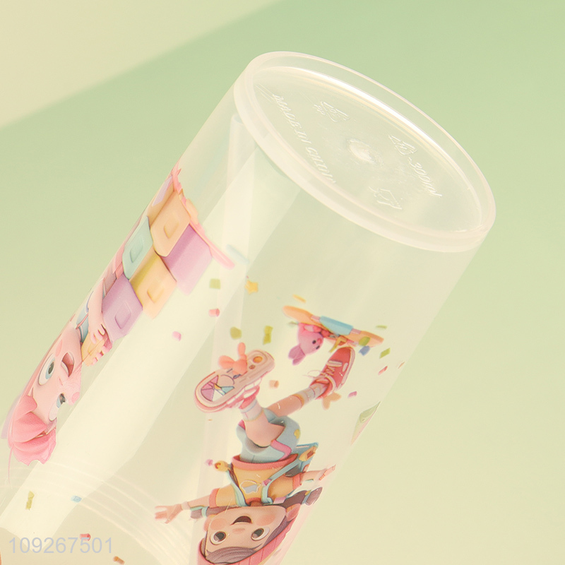 Top products cartoon home kitchen kids diner plate water cup set for sale