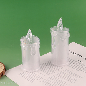 Popular products home decor desktop led candle battery power candle