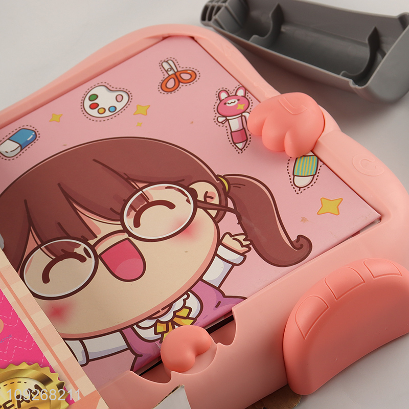 Hot selling kids girls cross-dressing magnetic puzzle game learning board