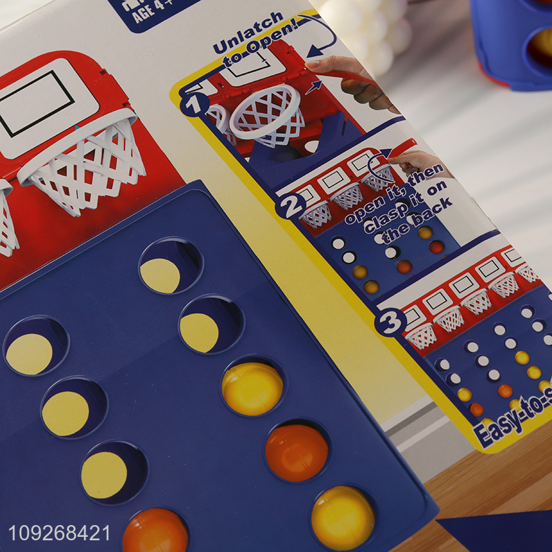 Wholesale Mini Shooting Game Basketball Educational Toy Desktop Bounce Game
