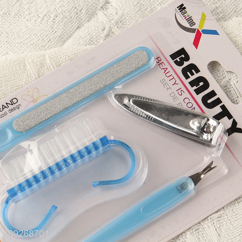 Factory supply personal care nail care manicure kit for sale