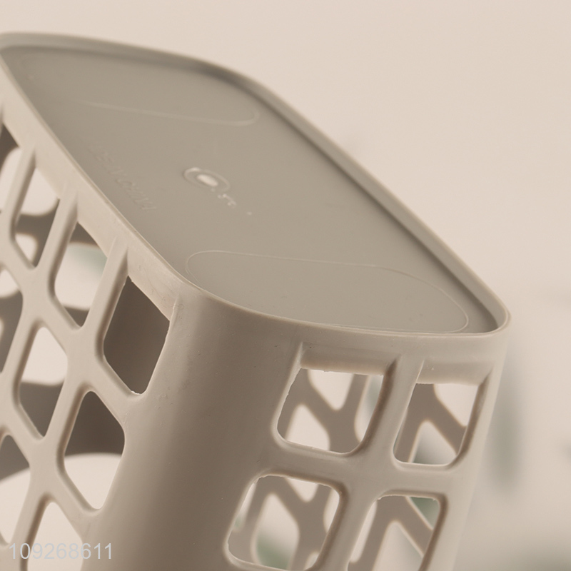 Top selling household hanging plastic storage basket wholesale