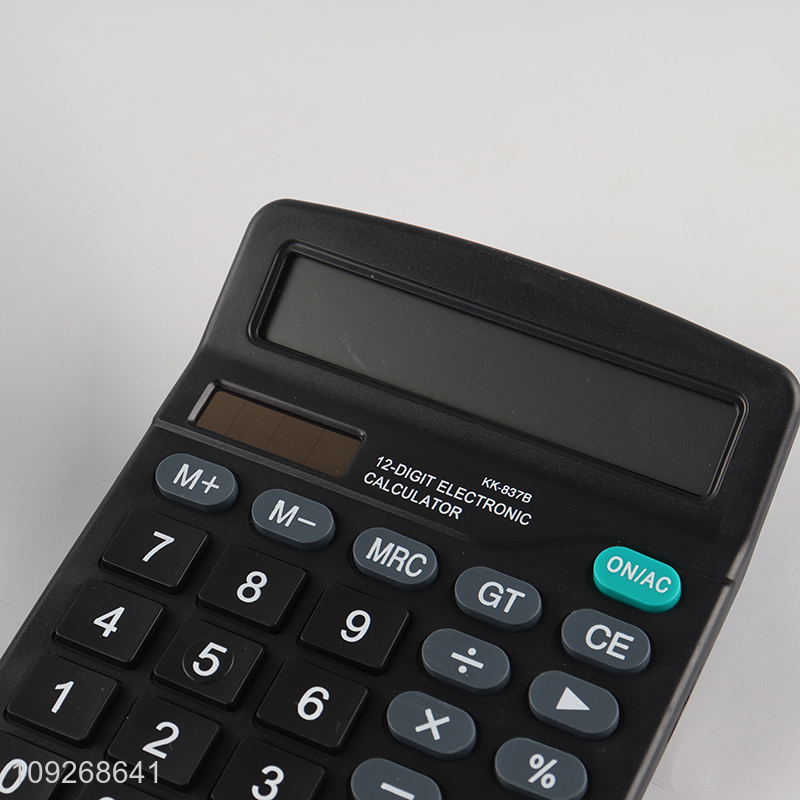 Hot selling school office plastic electronic calculator for desktop