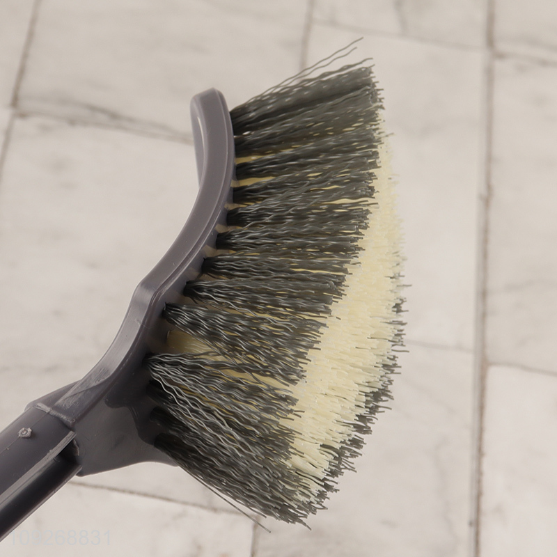 High quality long handle bathroom accessories toilet brush cleaning brush