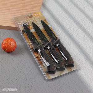 High Quality 3 Pieces Stainless Steel Kitchen Knives Multi-Purpose Knives Set