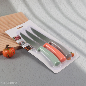 Online Wholesale 3 Pieces Stainless Steel Multi-Purpose Kitchen Chef Knives Set