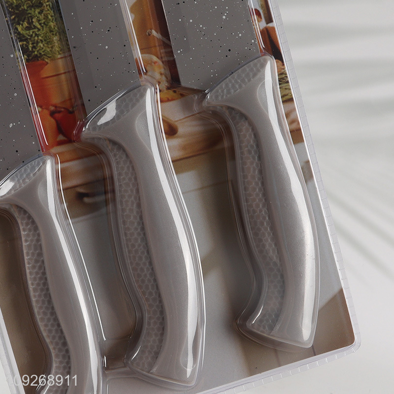 Factory Price 3 Pieces Stainless Steel Multi-Purpose Kitchen Chef Knives Set