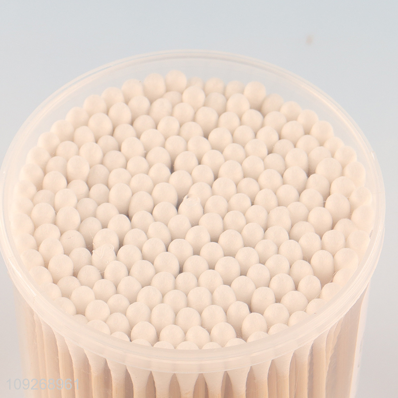 Top selling disposable 200pcs bamboo stick cotton swab for personal care