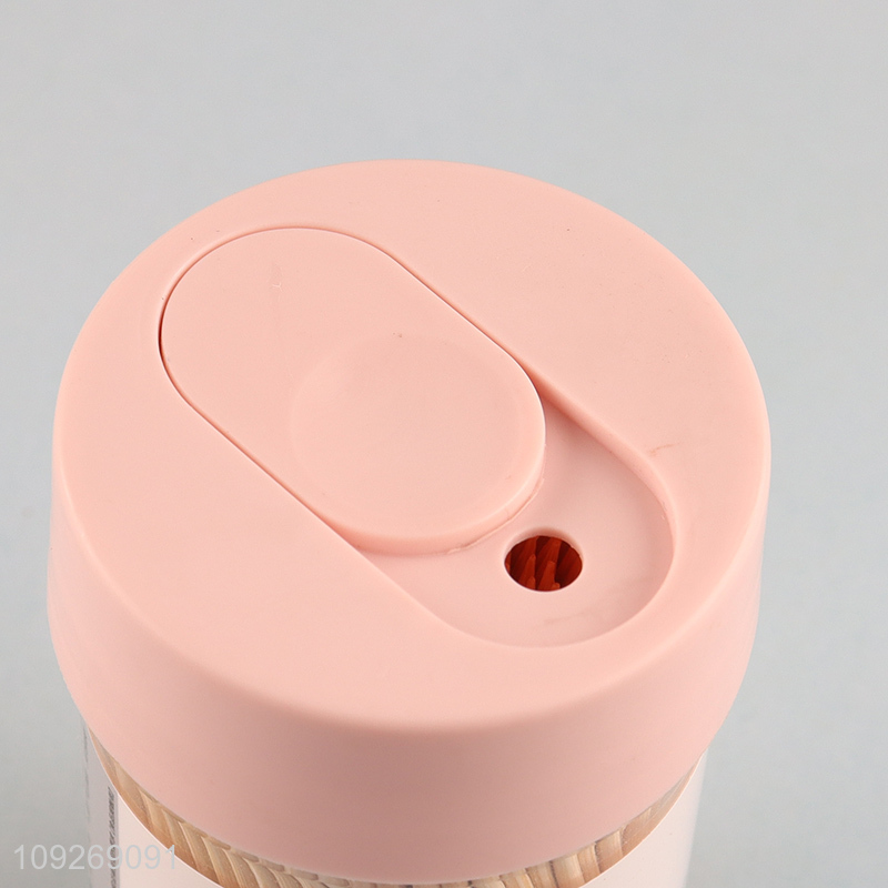 Good selling 380pcs disposable refined bamboo toothpick wholesale