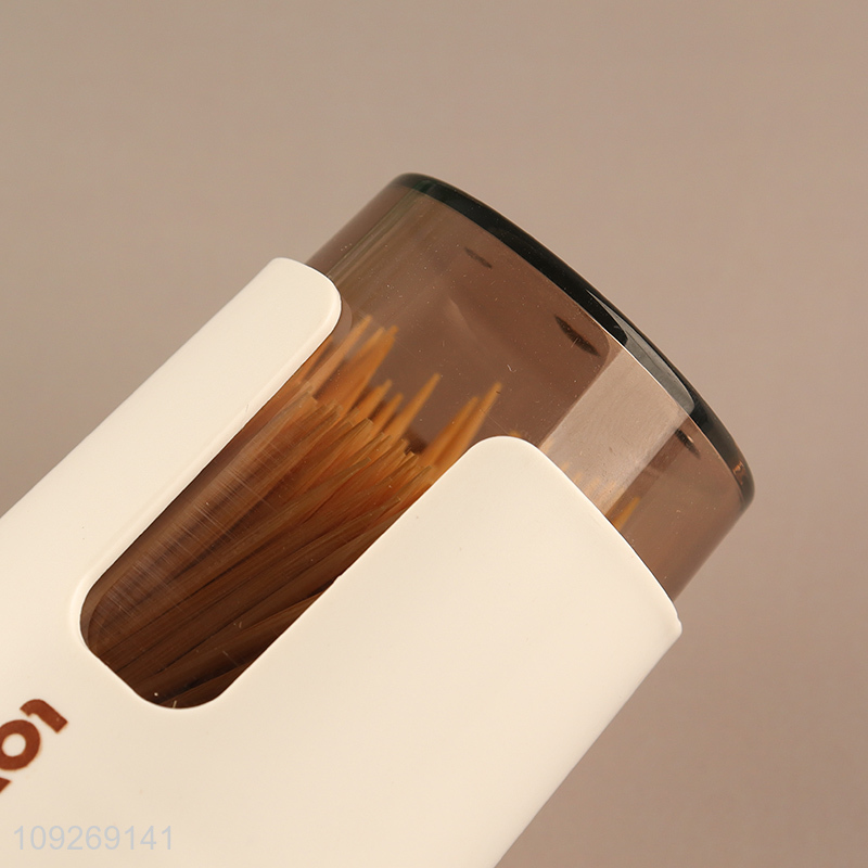 Top products home restaurant disposable bamboo toothpicks with holder
