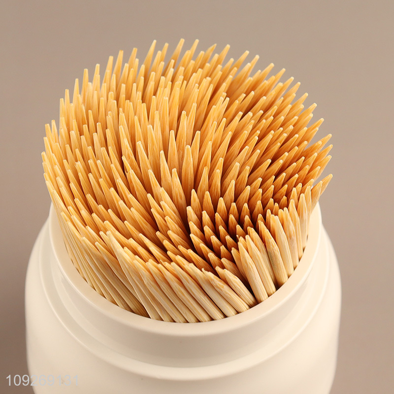 Good quality 300pcs disposable bamboo toothpicks for home restaurant