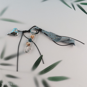 Popular products leather portable keychain key ring for sale