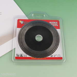Top selling 5inch professional brazed diamond cutting disc saw blade