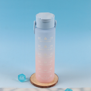 Popular Product 900ML Plastic Water Bottle Custom Logo Portable Water Bottle