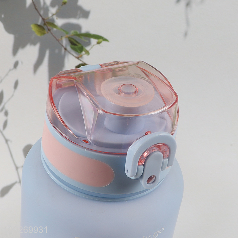 Online Wholesale 550 750 1000ML Plastic Water Bottle Portable Custom Water Bottle