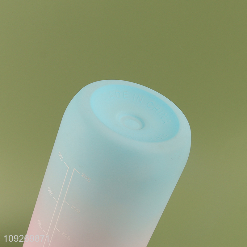 Factory Supply 550 750 1000ML Plastic Water Bottle Portable Leak Proof Water Bottle