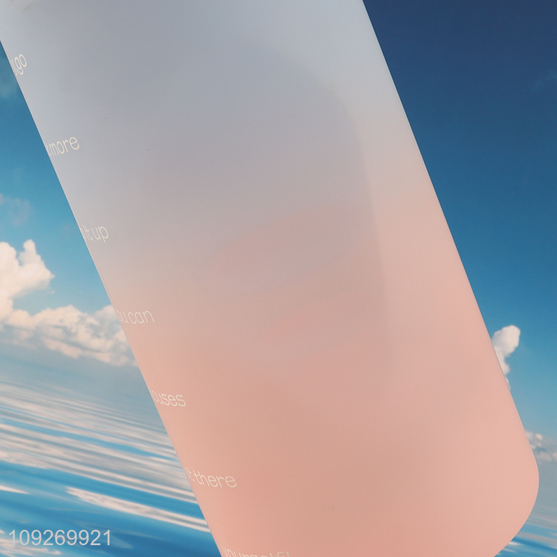 Hot Selling 1500 2000ML Plastic Water Bottle Large Capacity Plastic Water Bottle