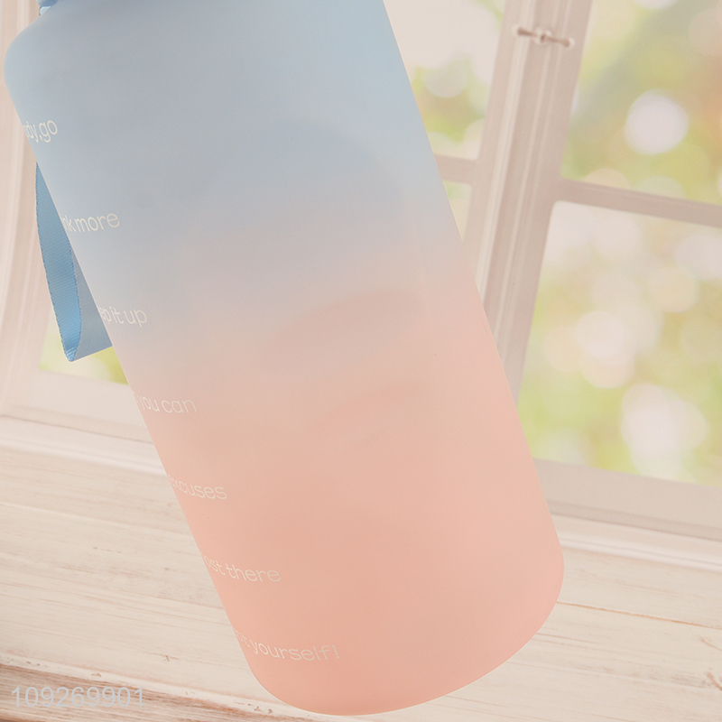 New Arrival 1500 2000ML Plastic Water Bottle Portable Leak Proof Water Bottle