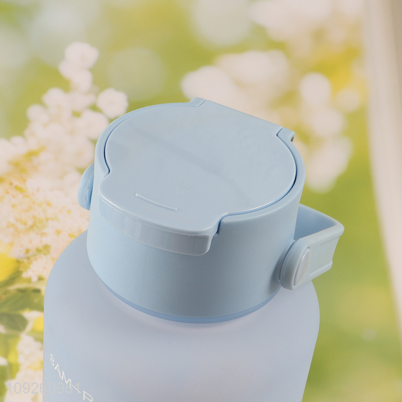 China Imports 1500 2000ML Plastic Water Bottle Portable Leak Proof Water Bottle