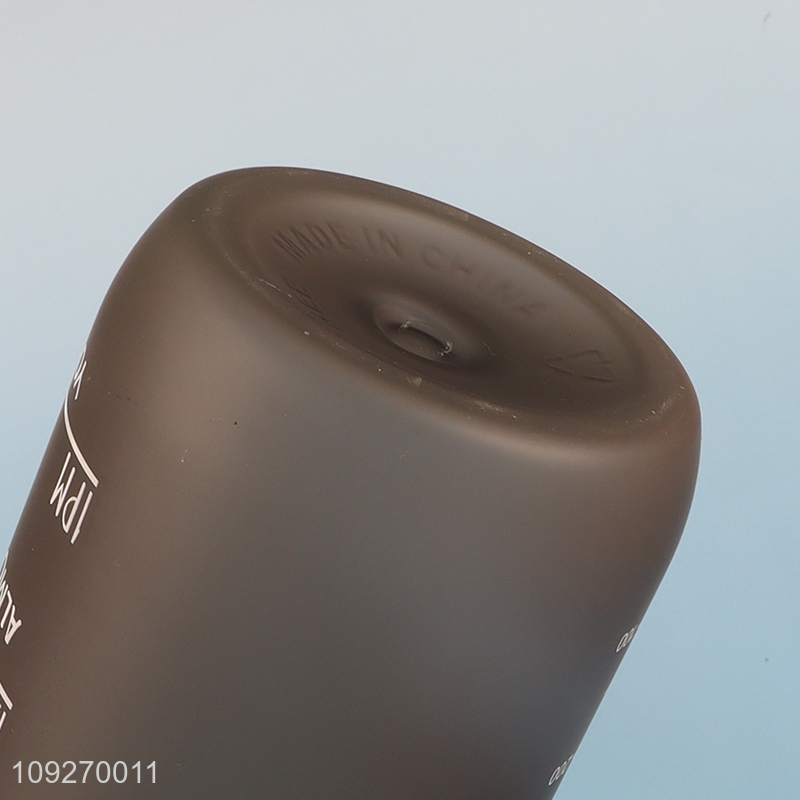 China Imports 900ML Portable Plastic Water Bottle Leakproof Easy Clean Water Bottle