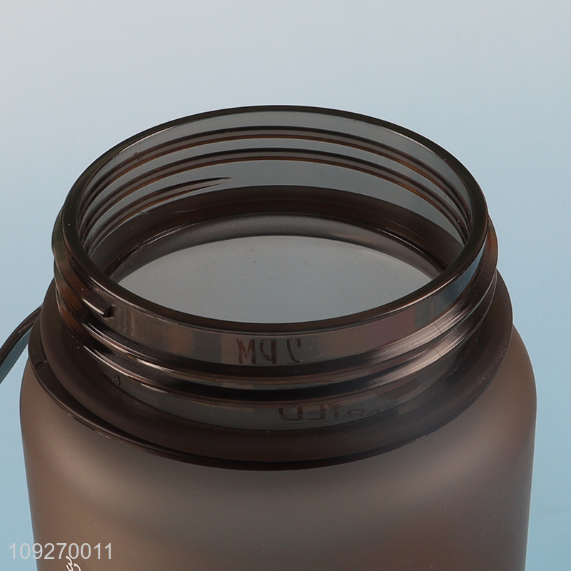 China Imports 900ML Portable Plastic Water Bottle Leakproof Easy Clean Water Bottle