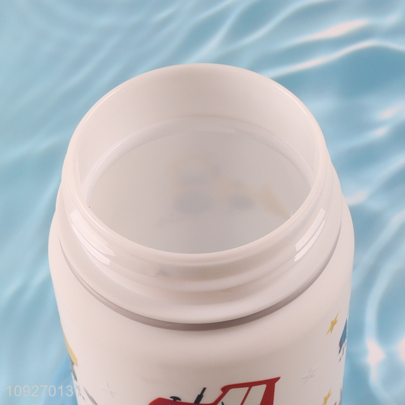 China Wholesale Plastic Kids Water Bottle Leakproof Easy Clean Water Bottle